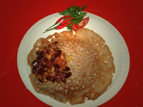 Buchweizenr&ouml;sti mit Mex. Feuerbohnen